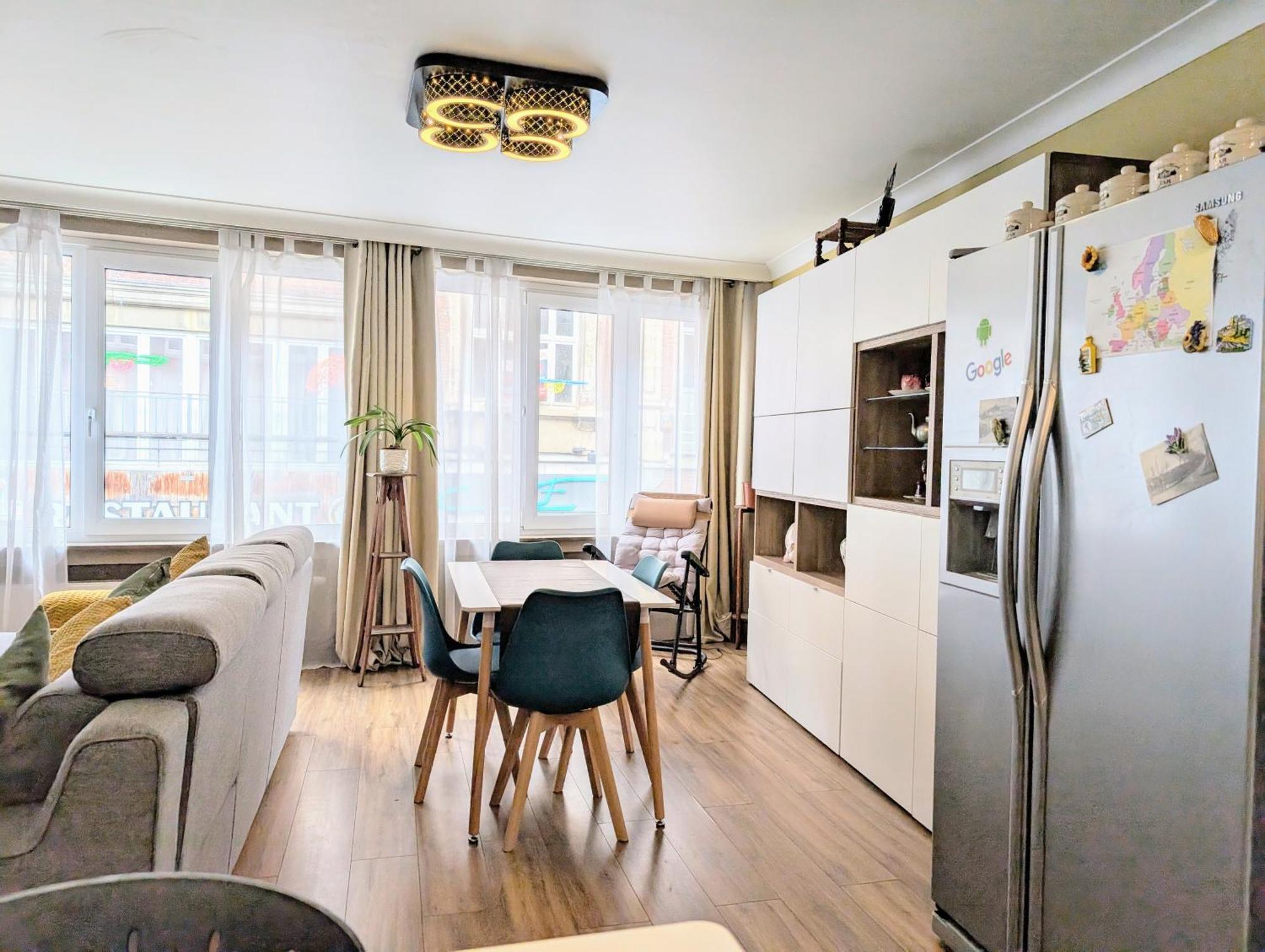 Superbe Appartement Dans Le Centre De Mons - Arivee Autonome Bagian luar foto