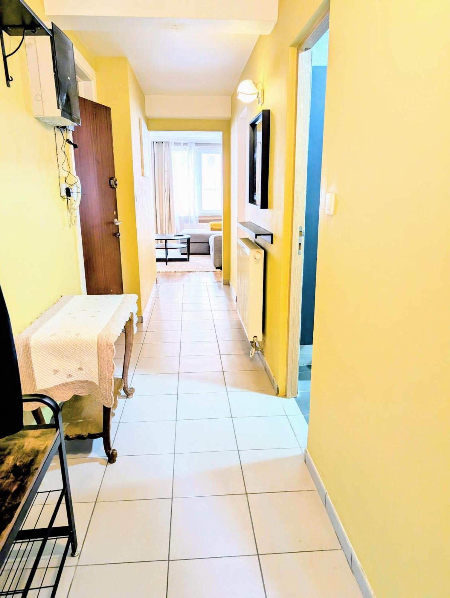 Superbe Appartement Dans Le Centre De Mons - Arivee Autonome Bagian luar foto